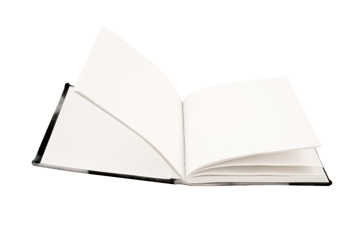 HueCoast Personalized Handmade Black Colored fabric Journal, Diary book with plain white Eco- friendly papers (B6- 7*5 inches)